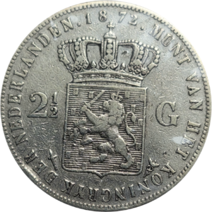 Rijksdaalder 2½ gulden 1867-1874 Willem 3 Nederland