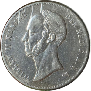 Rijksdaalder 2½ gulden 1845-1848 Willem 2 Nederland