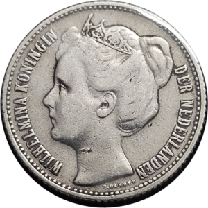 Halve gulden 1907 Nederland Wilhelmina