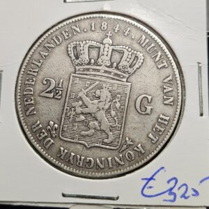 Rijksdaalder 1844 Willem 2 Nederland