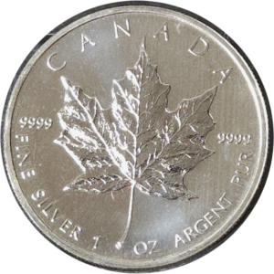 1 troy oz Maple Leaf Canada divers