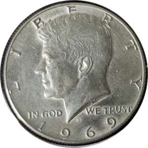 halve dollar 1965 t/m 1970 Amerika
