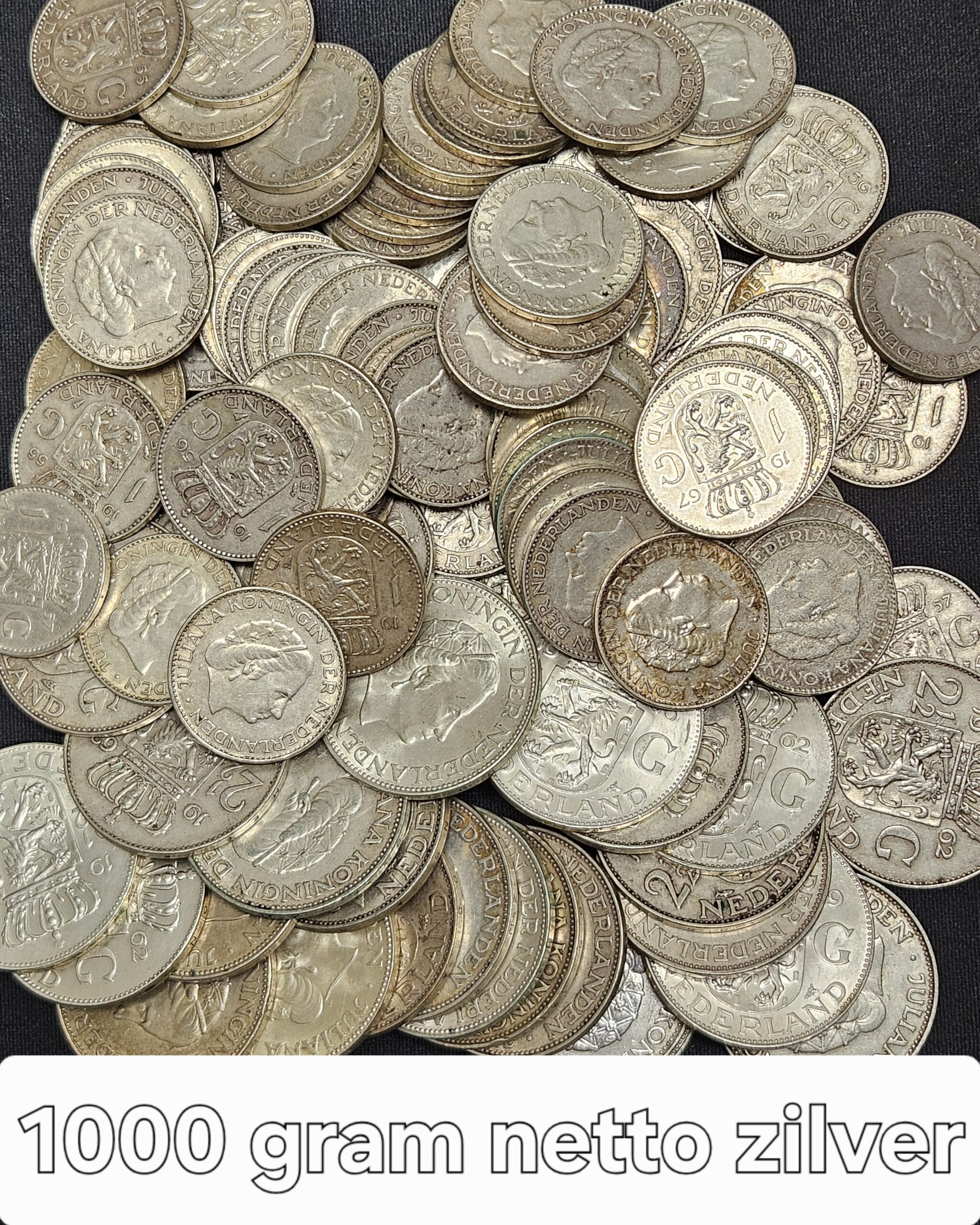 1kg netto Nederlands zilvergeld