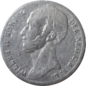 1 gulden 1847 Willem 2 Nederland