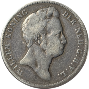 1 Gulden 1840 Willem 1 Nederland (fraai+)