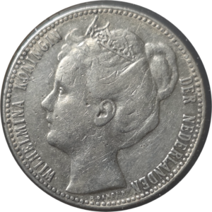 1 gulden 1904 Wilhelmina Nederland