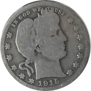 Quarter dollar Amerika Barber