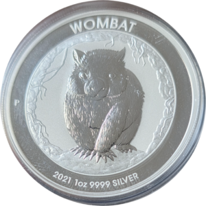 1oz Wombat 2021 Australië
